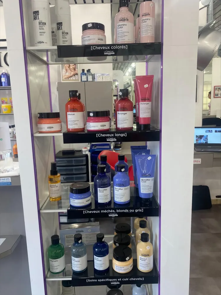 produits coiffure